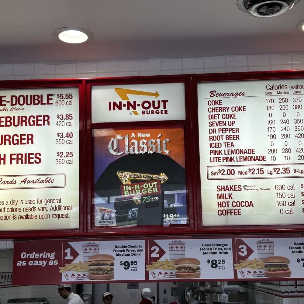 In-N-Out Burger - Menu March 2024 - Fast Food Near Me - Orange, California In-N-Out Burger - Menu March 2024 - Fast Food Near Me - Orange, California