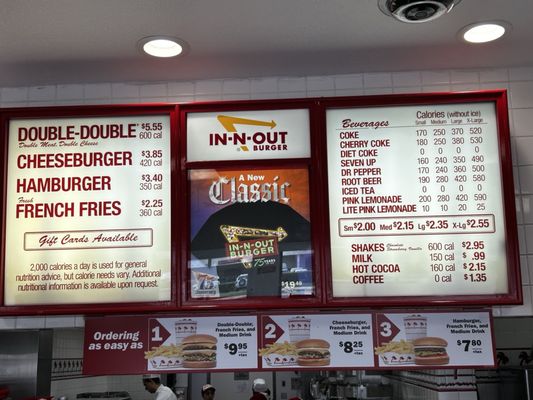 Menu photo 4 In-N-Out Burger Orange, CA Menu photo 4 In-N-Out Burger Orange, CA