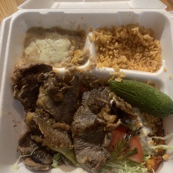 The Jalapeno Grille - So called Carne Asada dinner - Mexican Near Me - St. Charles, Illinois