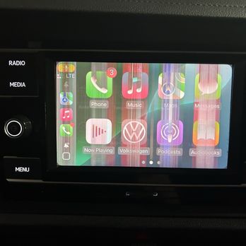 Eco Mobile Detailing - Damaged car play screen - Auto Detailing Near Me - Los Angeles, California Eco Mobile Detailing - Damaged car play screen - Auto Detailing Near Me - Los Angeles, California