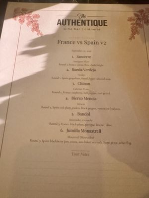 Menu photo 1 The Authentique Nashville, TN Menu photo 1 The Authentique Nashville, TN