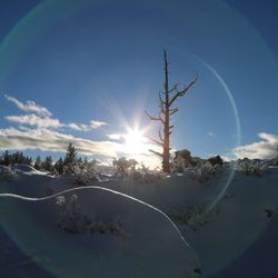 Vitality Yoga - Winter Sunset at the Vitality Yoga studio in Bend, OR