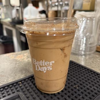 Better Days - Iced latte - Coffee & Tea Near Me - Las Vegas, Nevada Better Days - Iced latte - Coffee & Tea Near Me - Las Vegas, Nevada