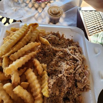 Whispering Pines B-B-Q - Chopped BBQ tray - Barbeque Near Me - Albemarle, North Carolina Whispering Pines B-B-Q - Chopped BBQ tray - Barbeque Near Me - Albemarle, North Carolina