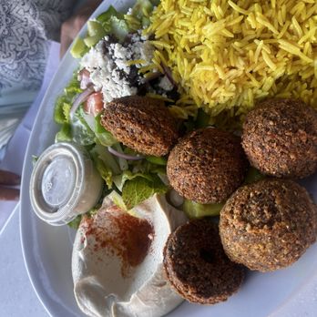 Green Corner Restaurant - Falafel Plate - Mediterranean Near Me - Mesa, Arizona