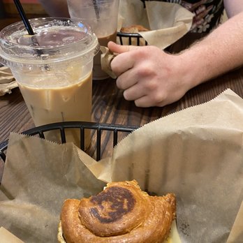 Grassroots Coffee Company - Egg and cheese sandwich on croissant is delicious - Coffee Roasteries Near Me - Thomasville, Georgia
