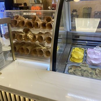Crepe n dip - Counter at restaurant - Creperies Near Me - Wetherington, Ohio