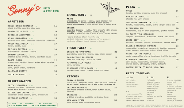 Sonny’s Pizza by null