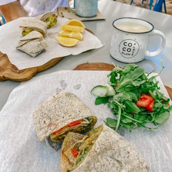 Coco Plum Place - In the back- Vegan Breakfast Burrito - Coffee & Tea Near Me - Key Largo, Florida