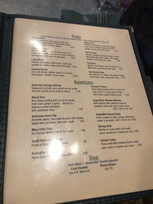Menu photo 3 The SnakeBite Restaurant Idaho Falls, ID