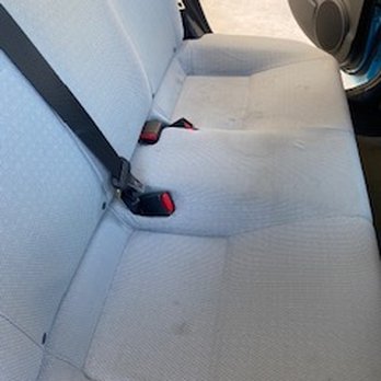 The Detail Devil - Before Back Seat - Car Wash Near Me