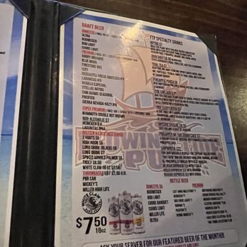 Flowing Tide Pub 4 - Menu - Sports Bars Near Me - Sparks, Nevada