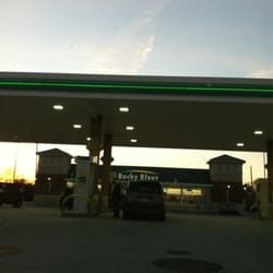 BP - Pleasant place to fill up. Plenty of great snack choices and beverages! Convenient right down the road from home!!!