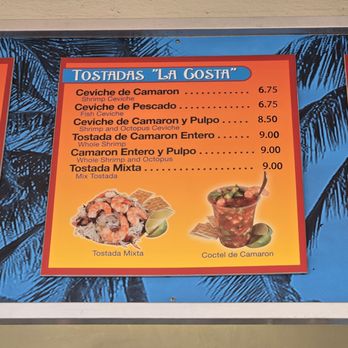La Costa Taqueria - Menu 2025 - Mexican Near Me - Salinas, California