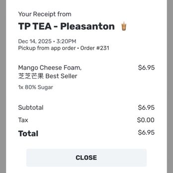 Tp Tea - Bubble Tea Near Me - Newark, California
