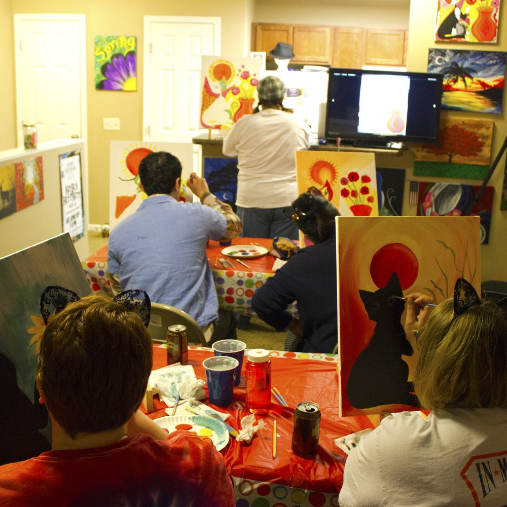 After 5 Art Party - view from the back row - Social Clubs Near Me - Harrisburg, South Dakota After 5 Art Party - view from the back row - Social Clubs Near Me - Harrisburg, South Dakota
