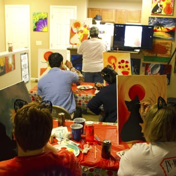 After 5 Art Party - view from the back row - Social Clubs Near Me - Harrisburg, South Dakota