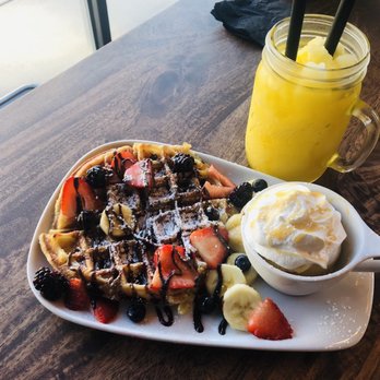 Platform 909 - Delicious waffle - Coffee & Tea Near Me - Chino Hills, California
