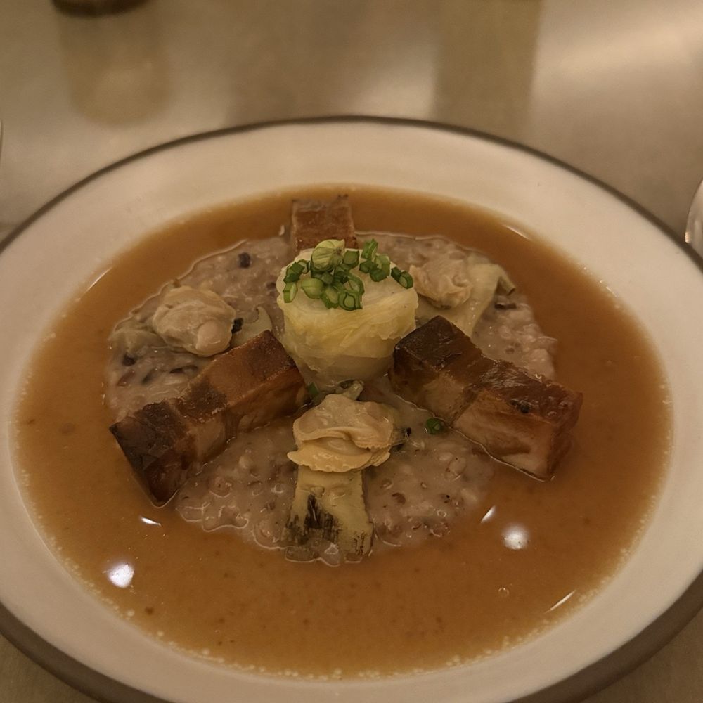 SHIA - Pork belly with abalone and clams - Korean Near Me - Washington, DC, District of Columbia