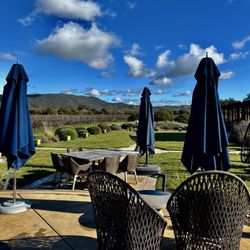 Patz & Hall Winery - Outdoor patio and view