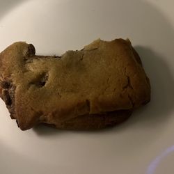 Penn Station East Coast Subs - Chocolate chip cookie (this is only half, they are huge!)