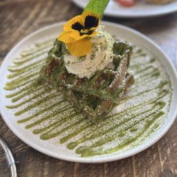 Matcha Waffle Matcha Waffle