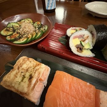 Ootoya Chelsea - Oshi-Zushi, cucumber salad. - Sushi Bars Near Me - New York, New York Ootoya Chelsea - Oshi-Zushi, cucumber salad. - Sushi Bars Near Me - New York, New York