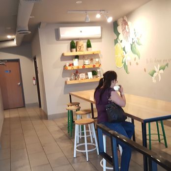 7 Leaves Cafe - Three distinct areas in the lobby - Coffee & Tea Near Me - Alhambra, California