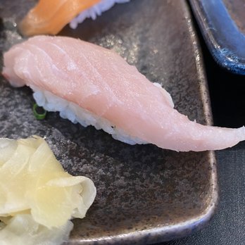 Sushi Lovers - Albacore tuna toro weren't quite toro, cutting too far off the belly area - Sushi Bars Near Me - Richmond, British Columbia