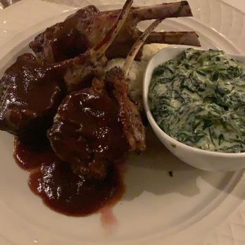 Georgia Brown's - Lamb chops, spinach, potatoes - Southern Near Me - Washington, DC, District of Columbia Georgia Brown's - Lamb chops, spinach, potatoes - Southern Near Me - Washington, DC, District of Columbia