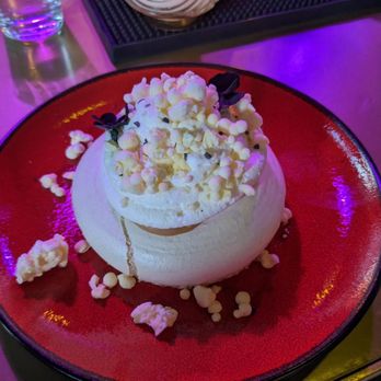 Libre - El Principio - it's corn! Corn husk meringue with corn dippin dots and dulce de leches. I will have dreams about this. - Cocktail Bars Near Me - Portland, Oregon Libre - El Principio - it's corn! Corn husk meringue with corn dippin dots and dulce de leches. I will have dreams about this. - Cocktail Bars Near Me - Portland, Oregon