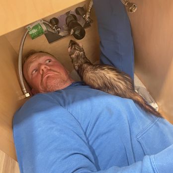 ASG Plumbing - Had a very good helper installing this wide spread faucet - Plumbing Near Me ASG Plumbing - Had a very good helper installing this wide spread faucet - Plumbing Near Me
