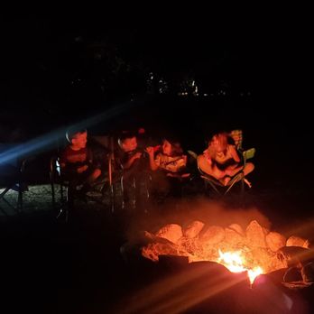Rivernook Campground - Hanging around the campfire at night with the kids. - Campgrounds Near Me - Kernville, California Rivernook Campground - Hanging around the campfire at night with the kids. - Campgrounds Near Me - Kernville, California