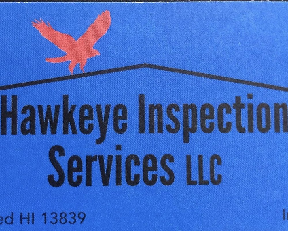 HAWKEYE INSPECTION SERVICES Updated September 2024 107 W Mirror