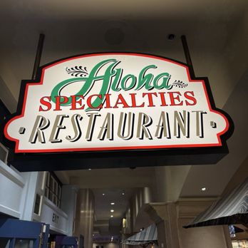 Aloha Specialties - On the second floor Mezzanine. - Hawaiian Near Me - Las Vegas, Nevada