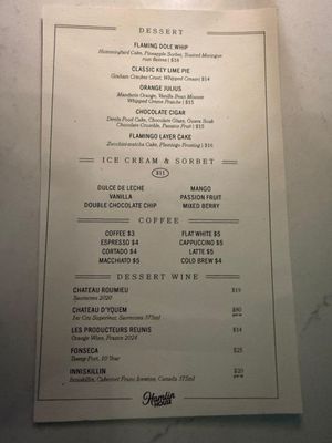 Menu photo 6 Hamlin House Orlando, FL