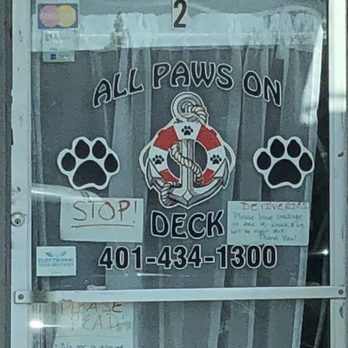 All Paws on Deck - Entrance - Pet Groomers Near Me - East Providence, Rhode Island