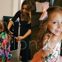 Salon Lux - First haircut with Lisa
