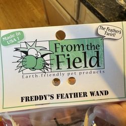 Pet Quarters - Our cat nephew loves his new toy!! Can't go wrong with feathers!