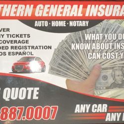 Southern General Insurance Services - Any car any driver