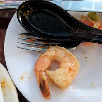Thai Hana Restaurant - Shrimp from soup with tail shells still on. - Sushi Bars Near Me - Melbourne, Florida Thai Hana Restaurant - Shrimp from soup with tail shells still on. - Sushi Bars Near Me - Melbourne, Florida