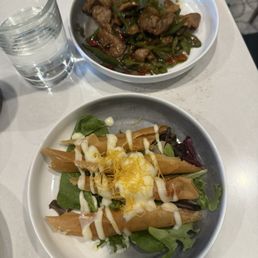 Firecracker Salmon Spring Roll