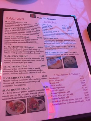 Menu photo 7 Chaba Thai Restaurant Linwood, NJ