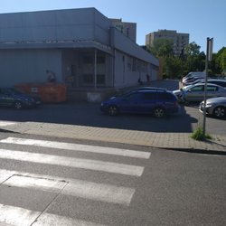 Społem - Agora . Widok z tyłu.