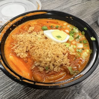 Somethin Irvine - Rose ttekbokki: sweeter than normal ttekbokki but good flavor - Korean Near Me - Irvine, California Somethin Irvine - Rose ttekbokki: sweeter than normal ttekbokki but good flavor - Korean Near Me - Irvine, California