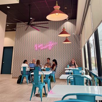 The Mermaid Cafe - Seating area - Bakeries Near Me - San Antonio, Texas