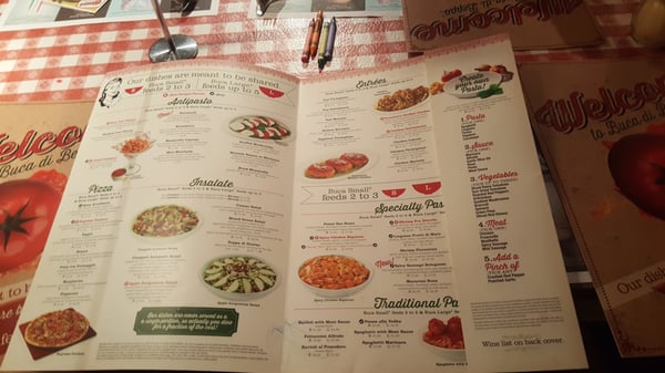 Menu photo 8 Buca di Beppo Italian Restaurant Huntington Beach, CA Menu photo 8 Buca di Beppo Italian Restaurant Huntington Beach, CA