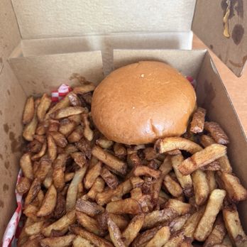 St. James Burger and Chip - A fatboy drowned by lots of fries! - Burgers Near Me - Winnipeg, Manitoba St. James Burger and Chip - A fatboy drowned by lots of fries! - Burgers Near Me - Winnipeg, Manitoba