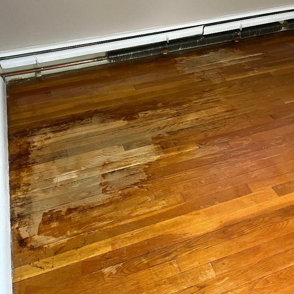 JT's Floor Refinishing - Another area of spilled acetone - Flooring Near Me - Springfield, Massachusetts JT's Floor Refinishing - Another area of spilled acetone - Flooring Near Me - Springfield, Massachusetts