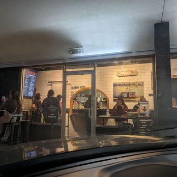 Talespin Pizza - Front entrance, busy Fri night - Pizza Near Me - Houston, Texas